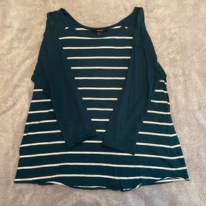 Forever 21 striped tee, size L